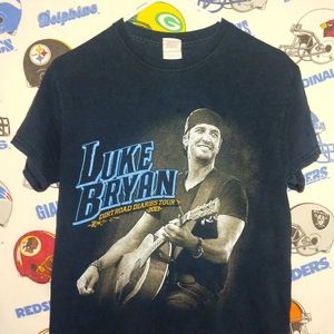 Youth Kids 14T 2013 Luke Bryan Dirt Road Diaries Country Music Tour Tee Shirt